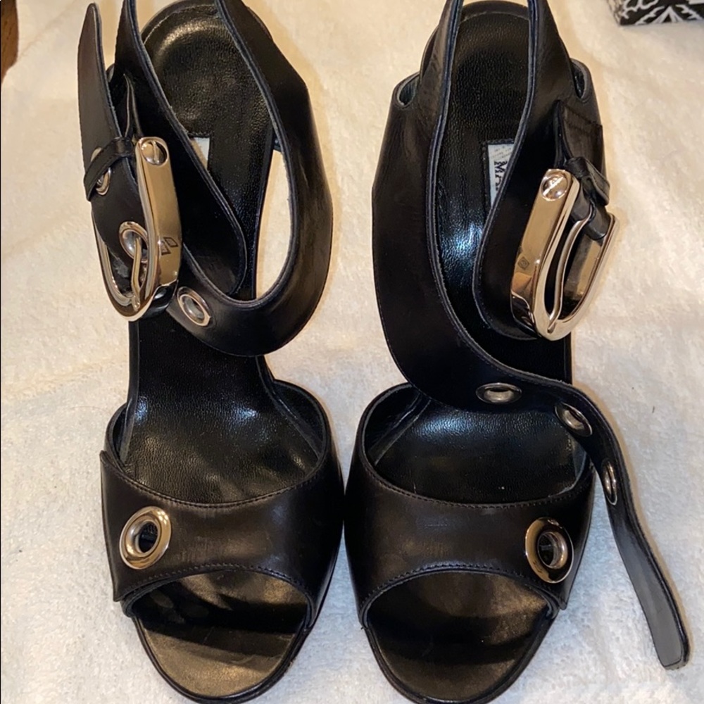 Manolo Blahnik strap heels